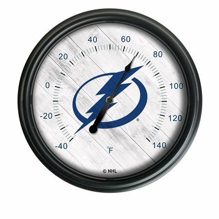 HOLLAND BAR STOOL CO Tampa Bay Lightning Indoor/Outdoor LED Thermometer ODThrm14BK-08TBLght